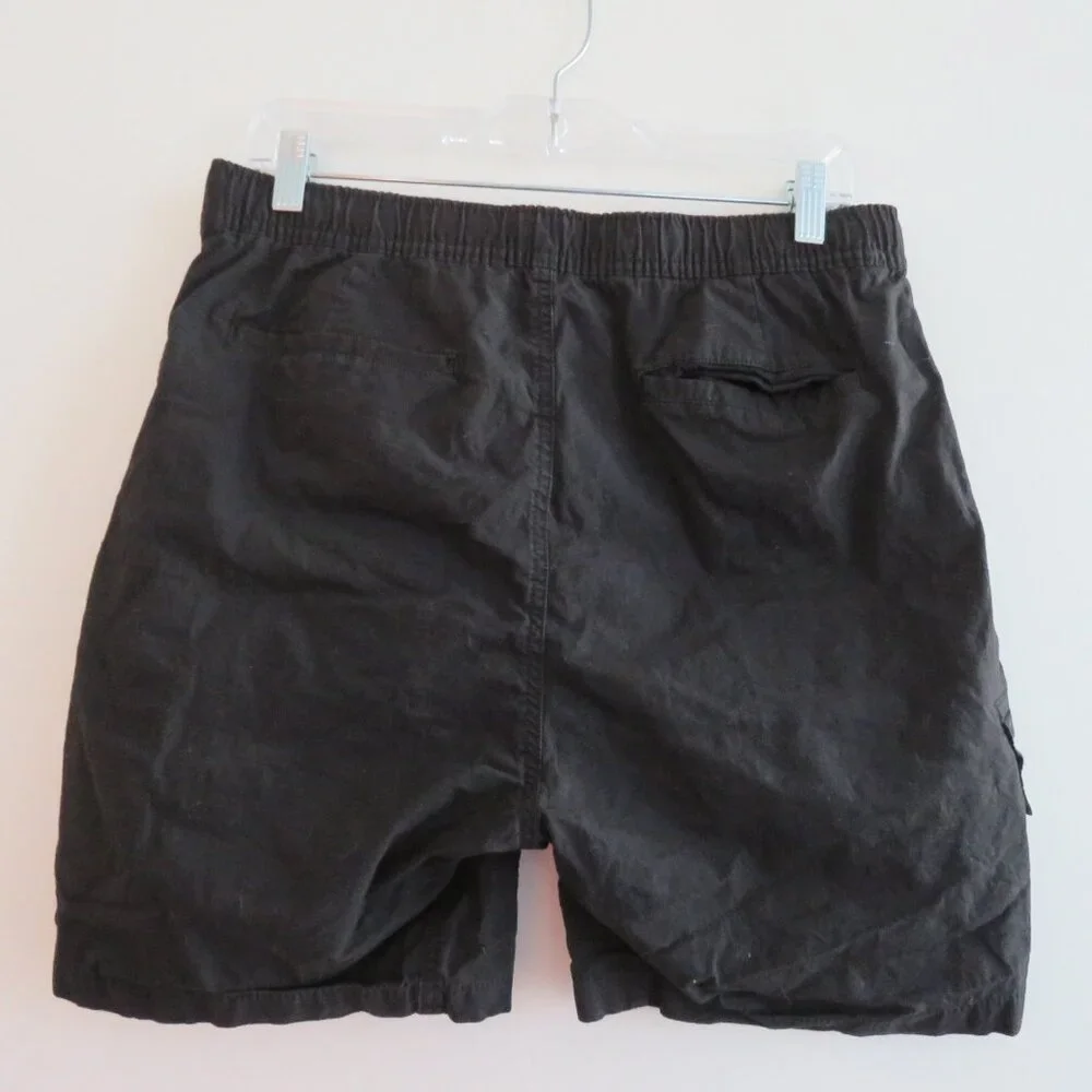 BYLT BASICS Bylt Shorts in Black Cargo Casual - Men's Size M - Picture 12 of 15